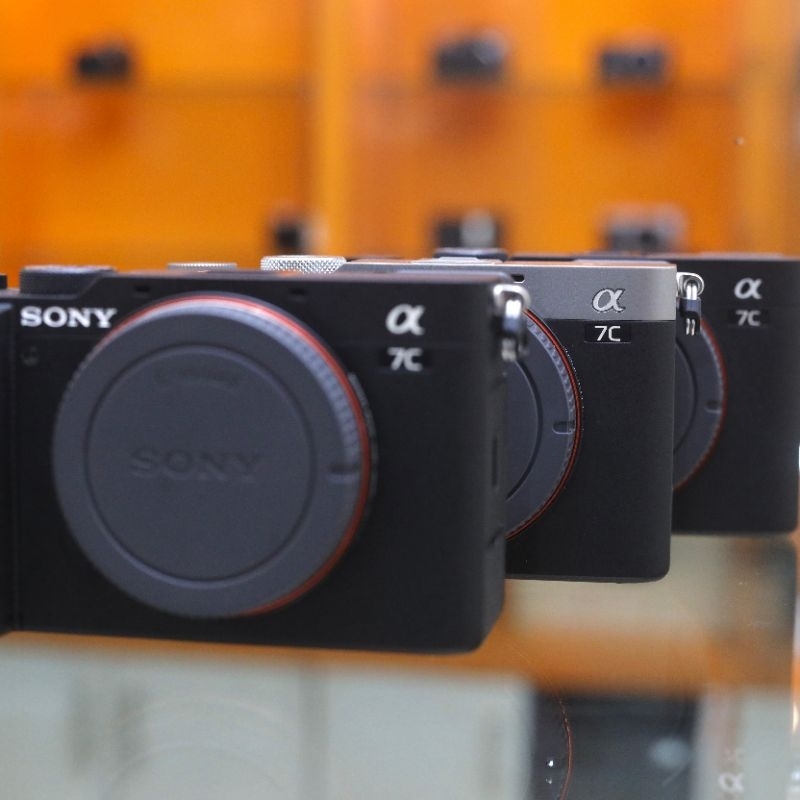 SONY A7C BODY ONLY - Sony Alpha 7 C - Sony Alpha A7C - Kamera Mirrorless Sony A7c Fullset ( second )