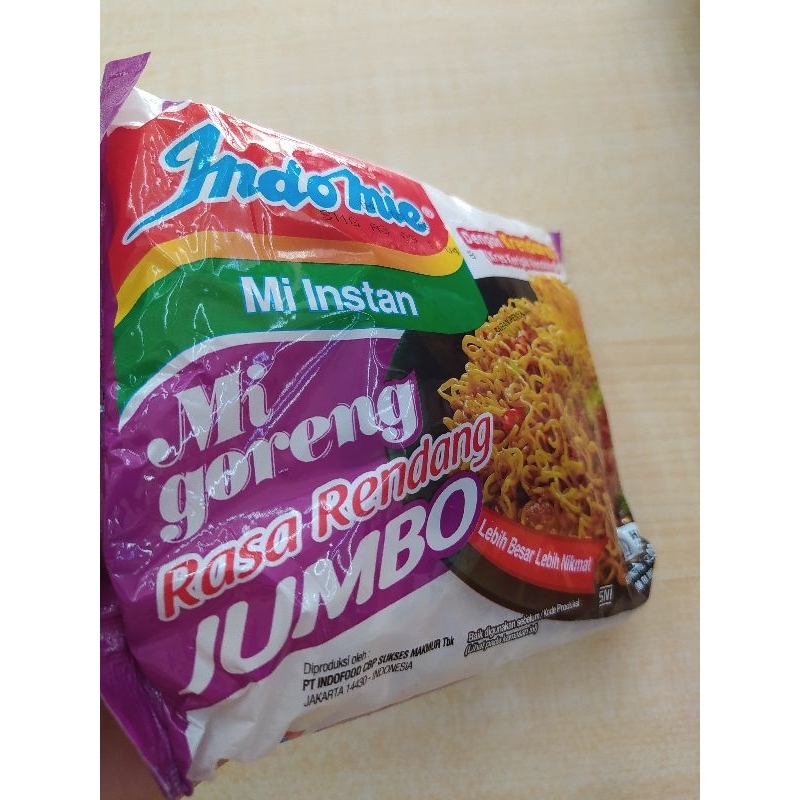 

INDOMIE GORENG RENDANG JUMBO