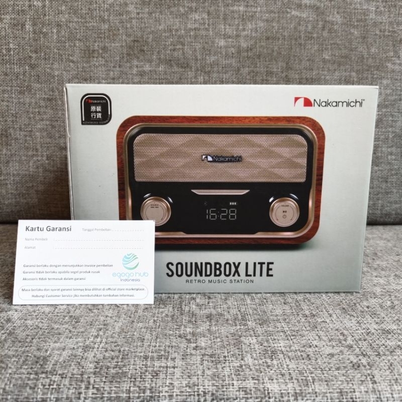 Nakamichi Soundbox Lite Speaker Portable Bluetooth Wireless Original