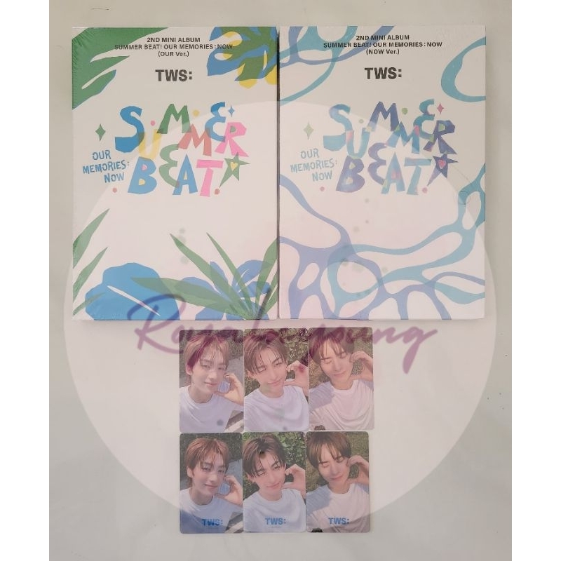 Album TWS - SUMMER BEAT  × Weverse WV Youngjae Jihoon Kyungmin