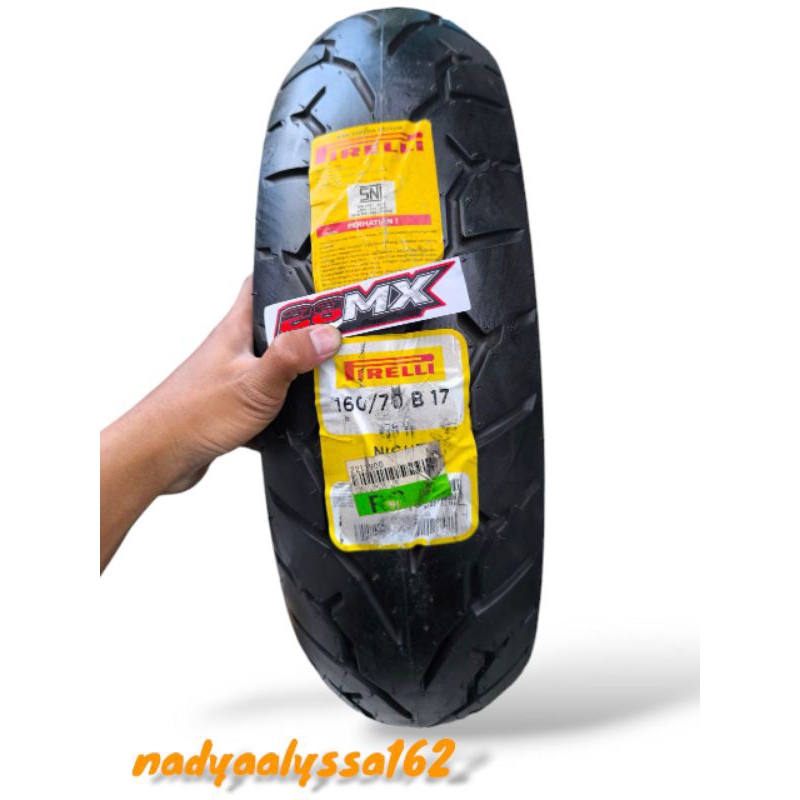 BAN PIRELLI 160/70-17 TUBELESS 160 70 RING 17 NIGHT DRAGON PROMO CUCI GUDANG STOK LAMA NO MINUS MOGE