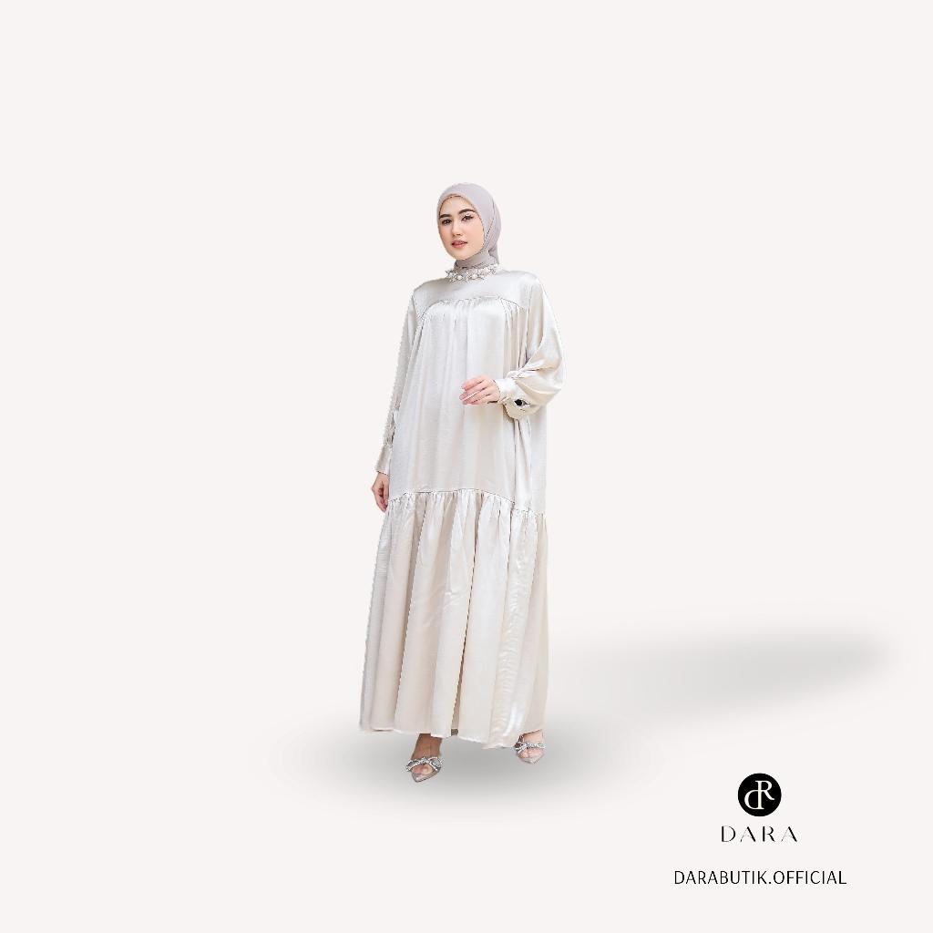 Dara Gamis Dewasa Madina Amanda Silk Warna Nude All Size