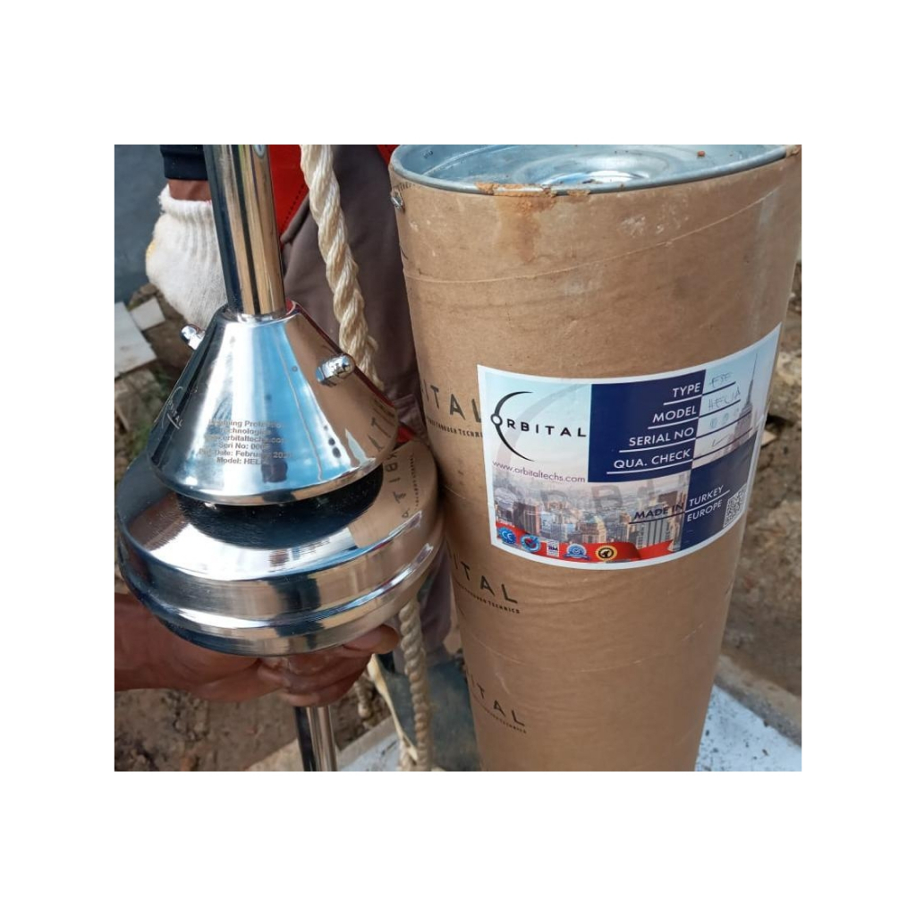 PAKET PENANGKAL PETIR ARRESTER FREE GROUNDING