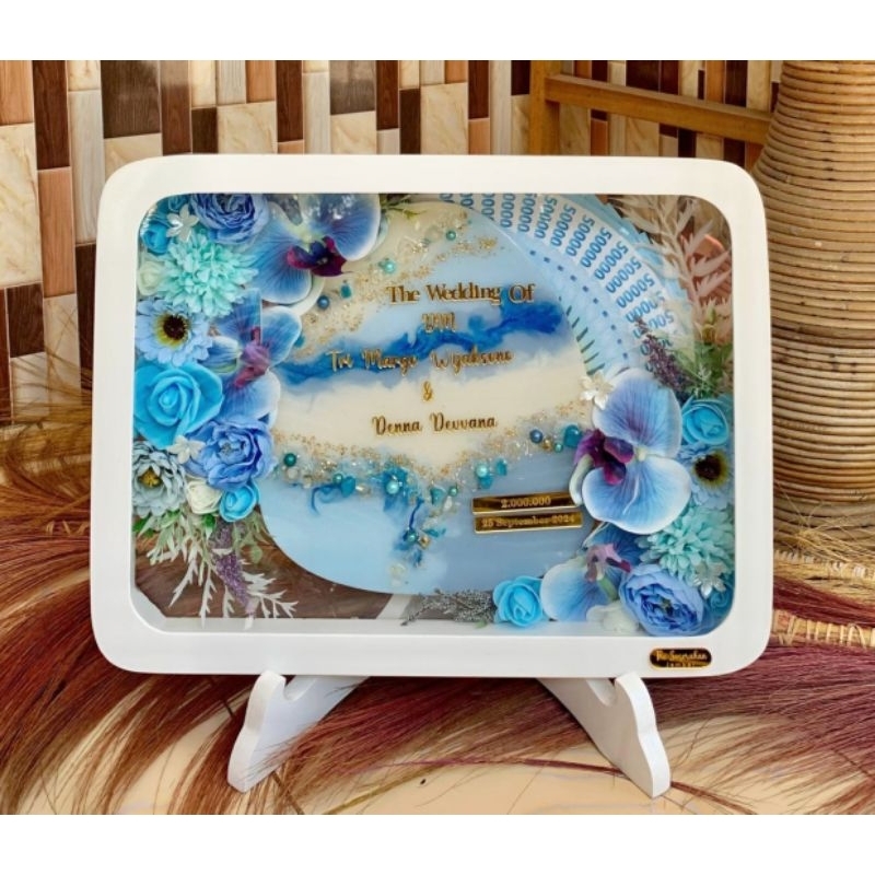 Bingkai Mahar Pernikahan FULL RESIN 40x60 cm