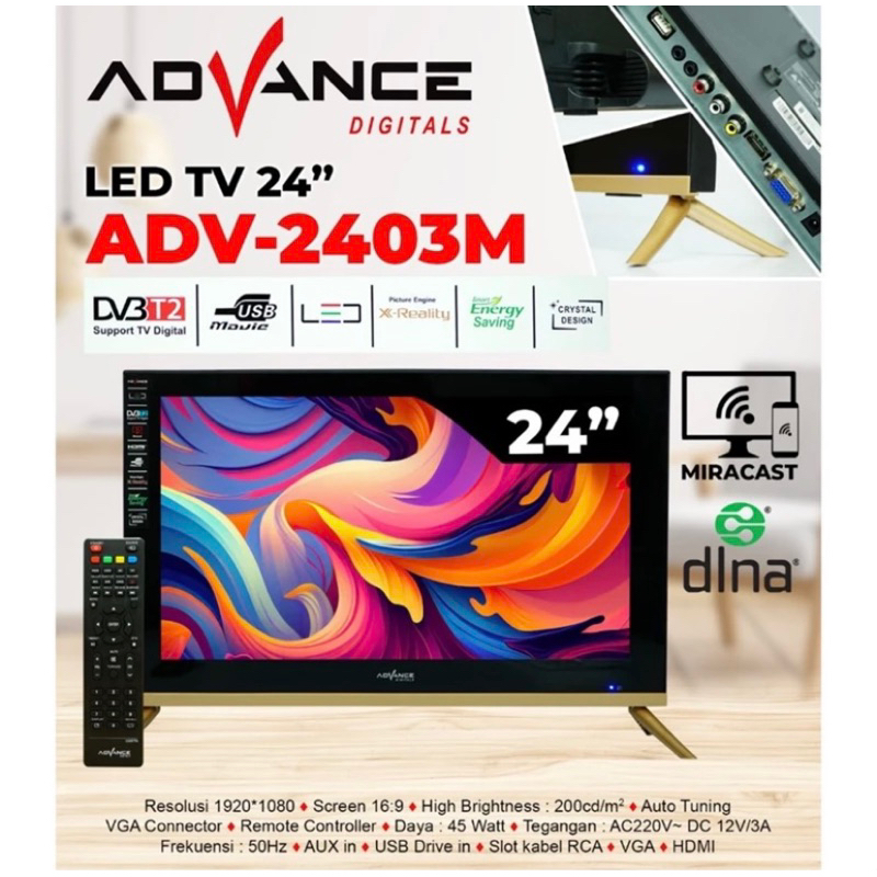 TV ADVANCE 24inch