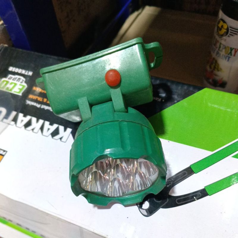 Senter Kepala AK SUPER BATERAI Non packing/tanpa kotak