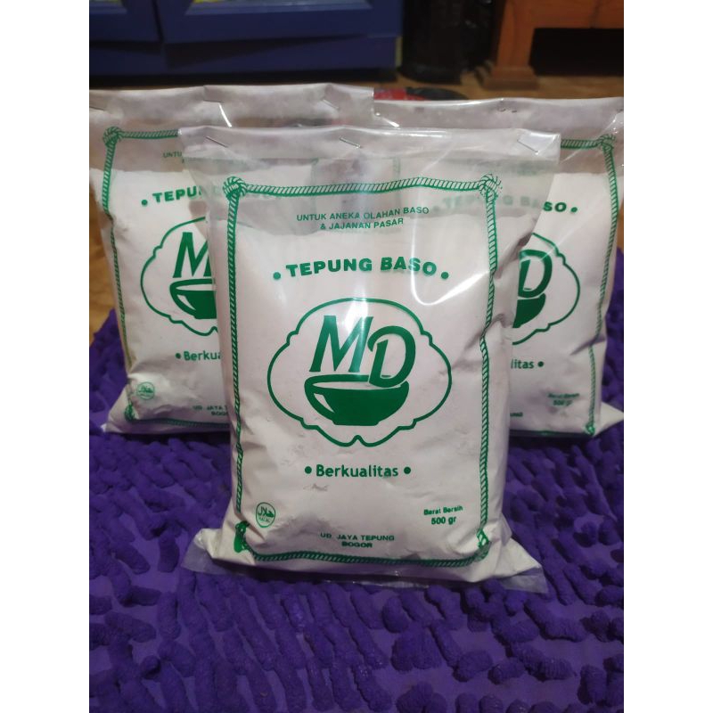 

Tepung sagu/bakso kemasan 500gr 100% alami tanpa bahan pengawet