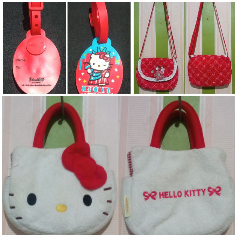 tas anak hello kitty original Sanrio