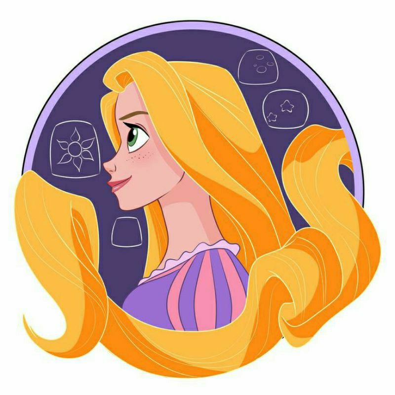 sepatu ventela custom rapunzel high