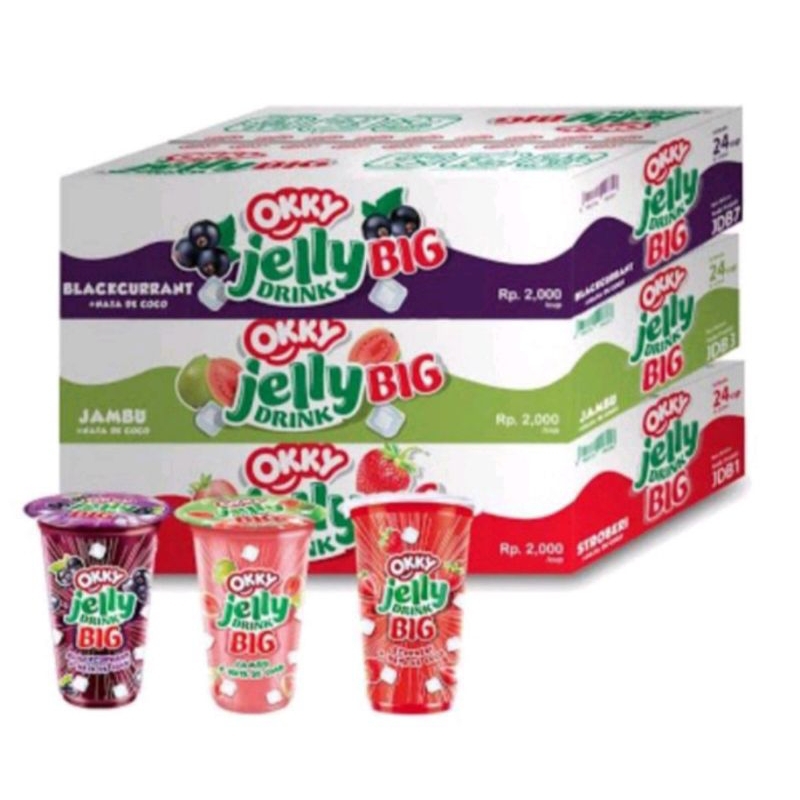 

minuman Okky Jelly | Okky Jelly 2000 PerDus isi 24 cup