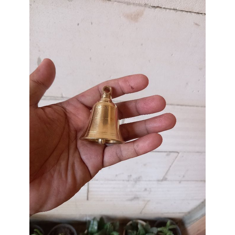 bel lonceng kerincingan kelinting kuningan kecil