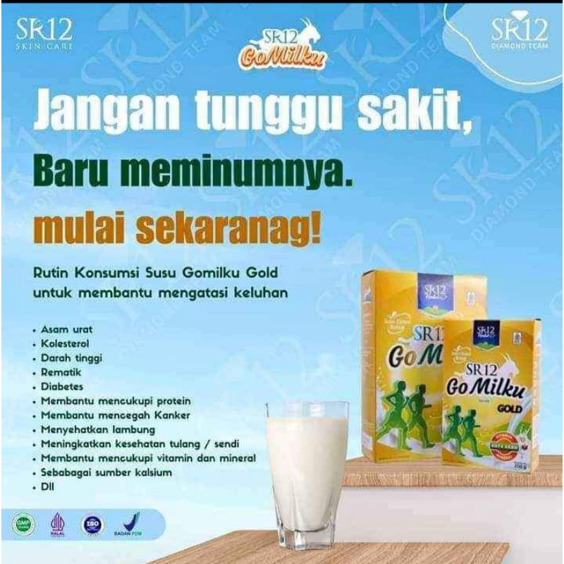 

GOMILKU SR12 susu etawa coklat 200gr