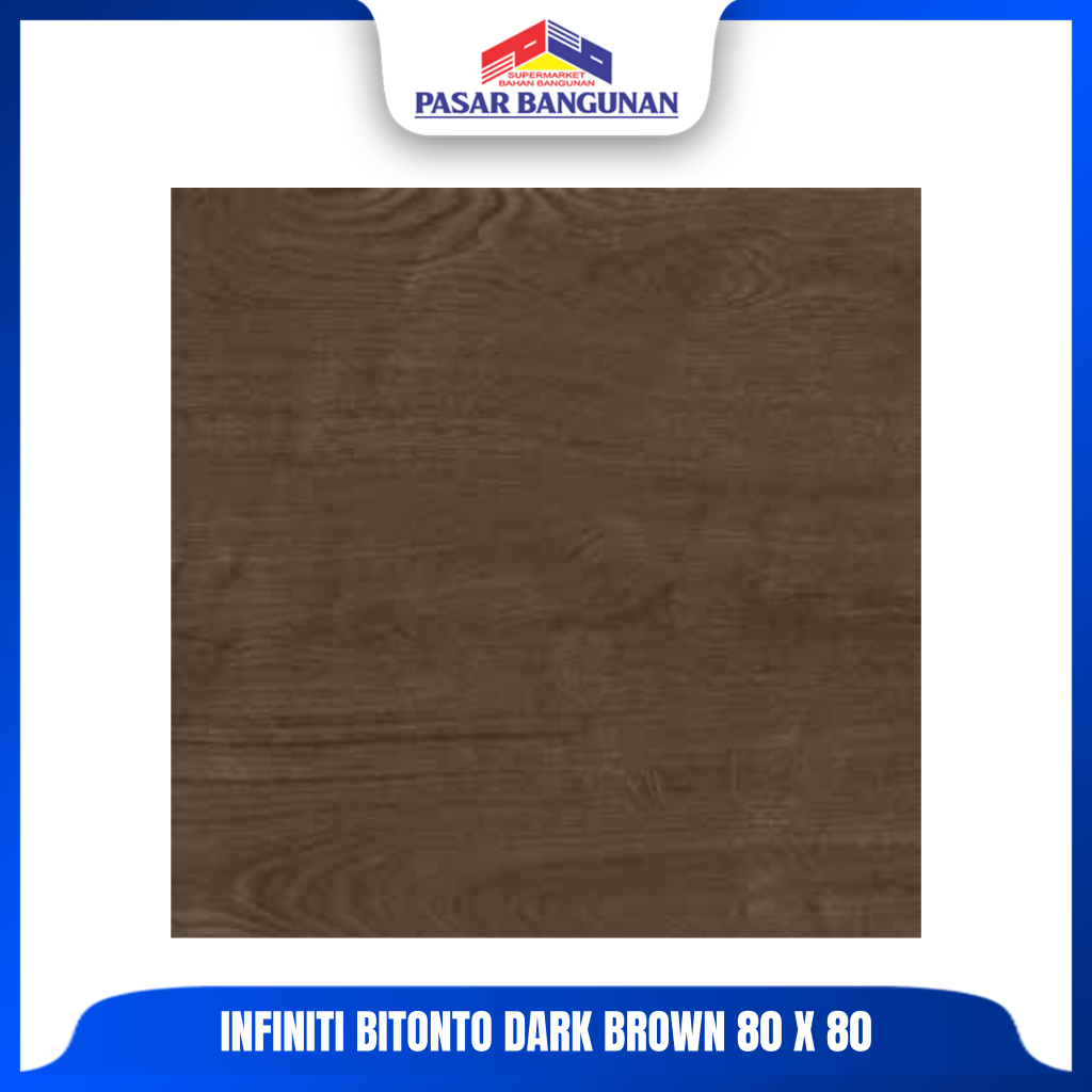 Infiniti Granit Bitonto Dark Brown 80x80