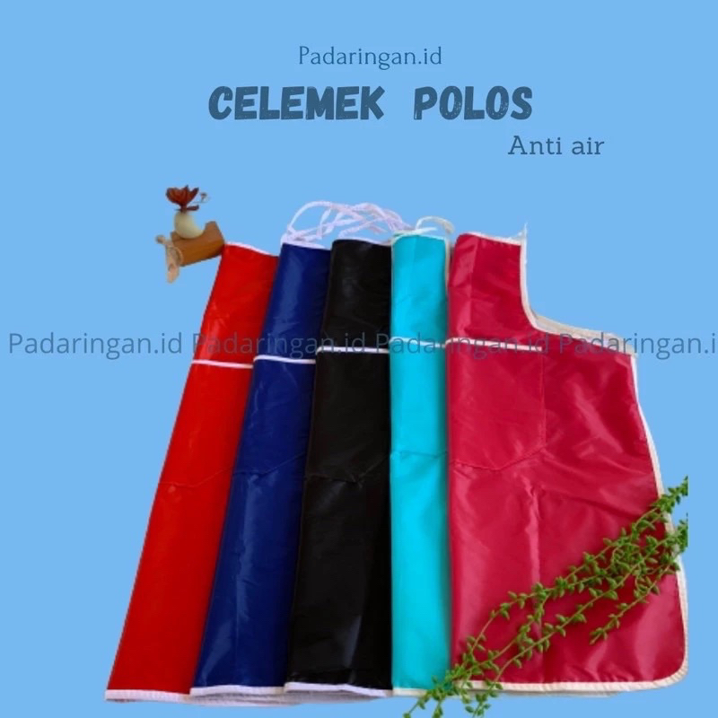celemek masak polos / celemek anti air / apron masak / apron anti air / celemek / celemek / apron