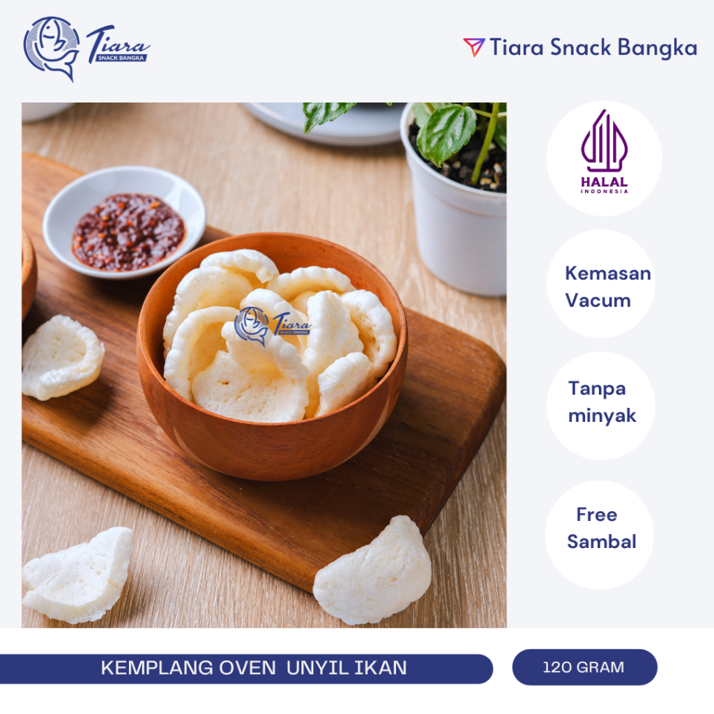 

Kemplang Kerupuk Oven Unyil Ikan Tenggiri Asli Bangka by Tiara Snack Bangka
