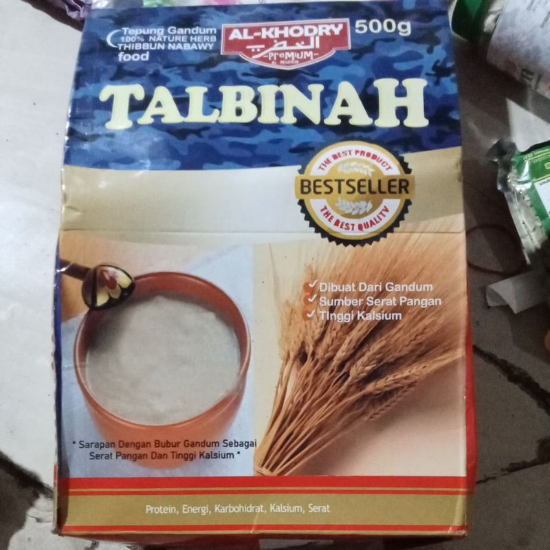

Talbinah Tepung Gandum 100% Nature herb 500g