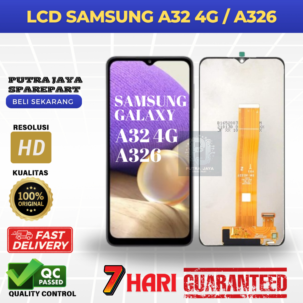 LCD SAMSUNG GALAXY A32 4G 2020 / LCD TOUCHSCREEN SAMSUNG A32 4G  A326  2020 ORIGINAL