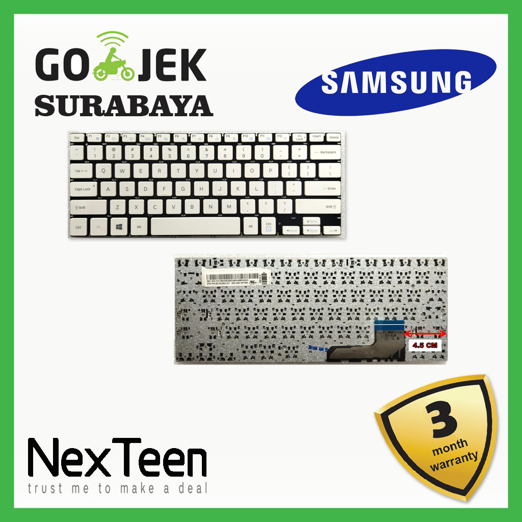 Original Keyboard Samsung NP910S3L 915S3L 910S3K 915S3k BA59-03983L White