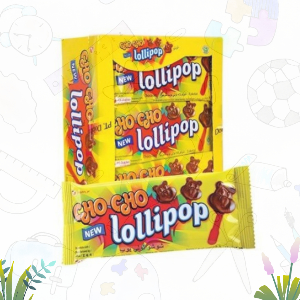 

Cho Cho Lollipop Rasa Coklat 24x8gr (BOX)