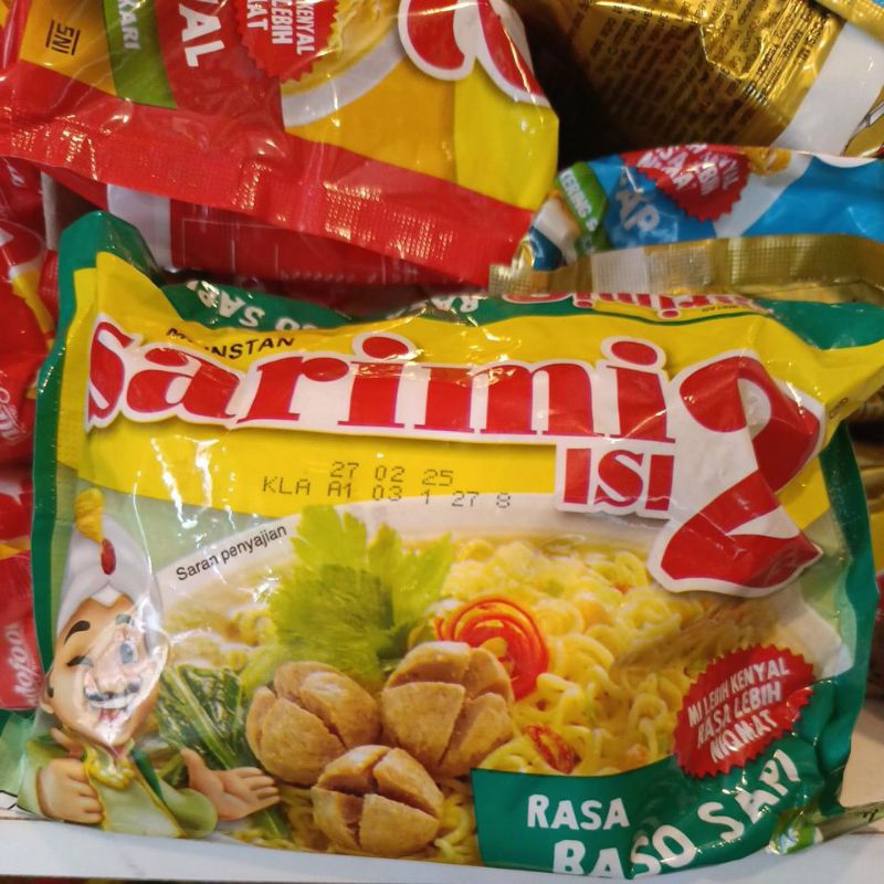 

1Pc Sarimi isi 2 Baso Sapi