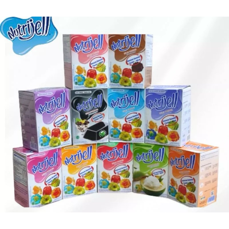 

nutrijell 1 dus 12pcs bisa campur kemasan ekonomis