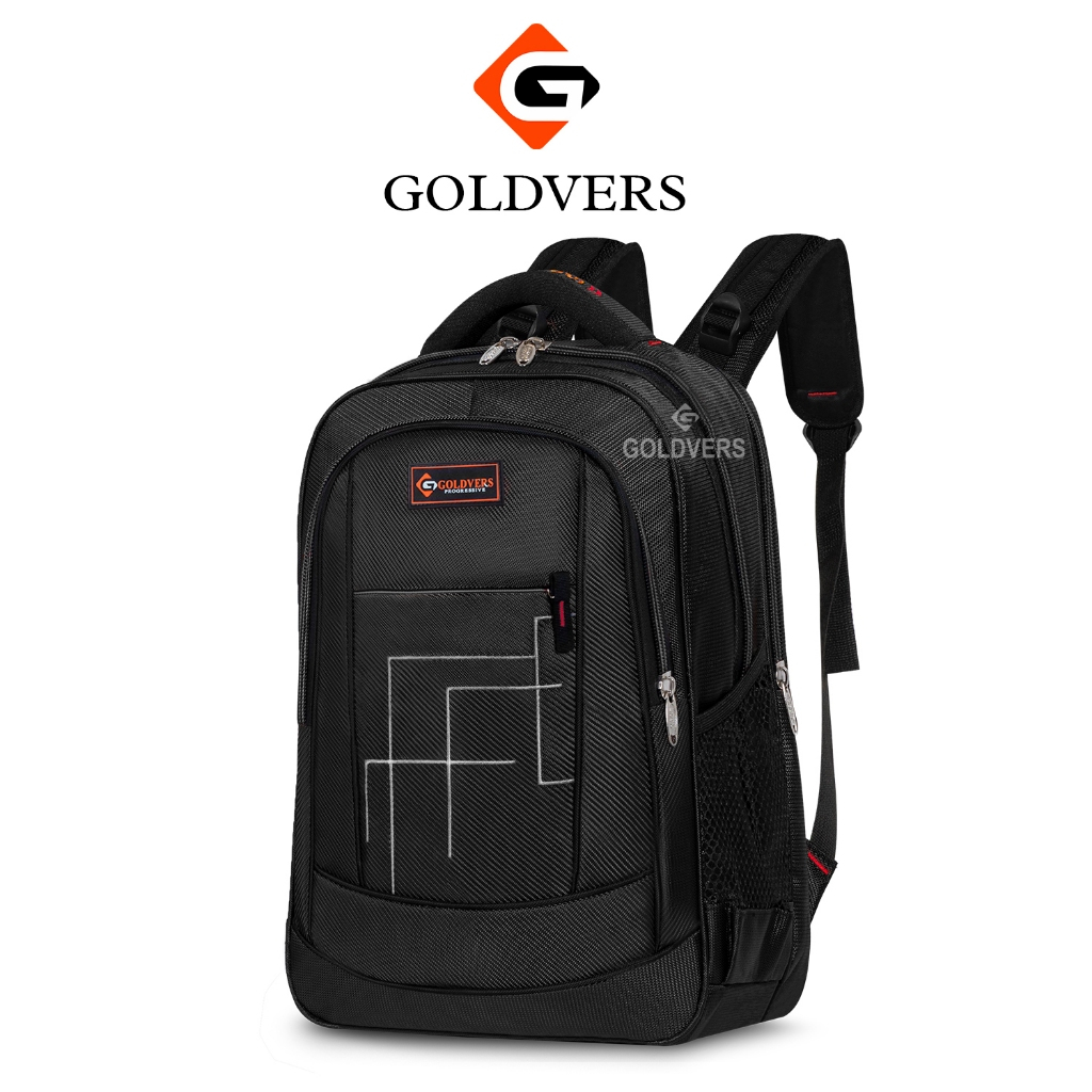 Goldvers - DASH II Tas Ransel Pria  Kuliah Backpack Kasual Tas Laptop Remaja Dan Dewasa Fashion Pria