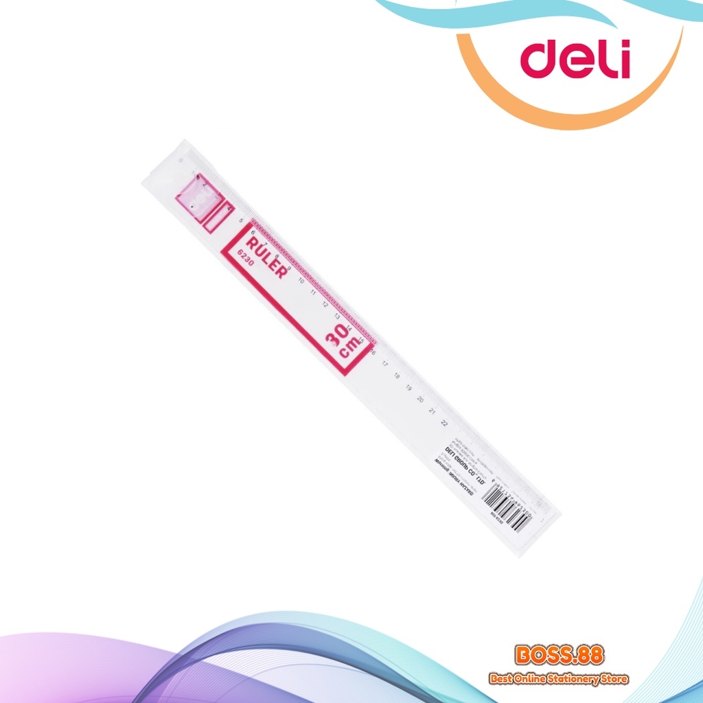 

RULER / GARISAN 30 CM DELI E-6230 (1 PCS)