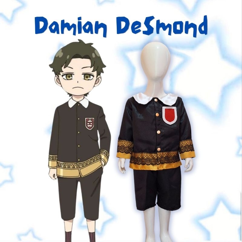 Kostum Damian Desmond Dari Spy X Family | Damian Desmond From Spy X Family Costume | Costume Cosplay