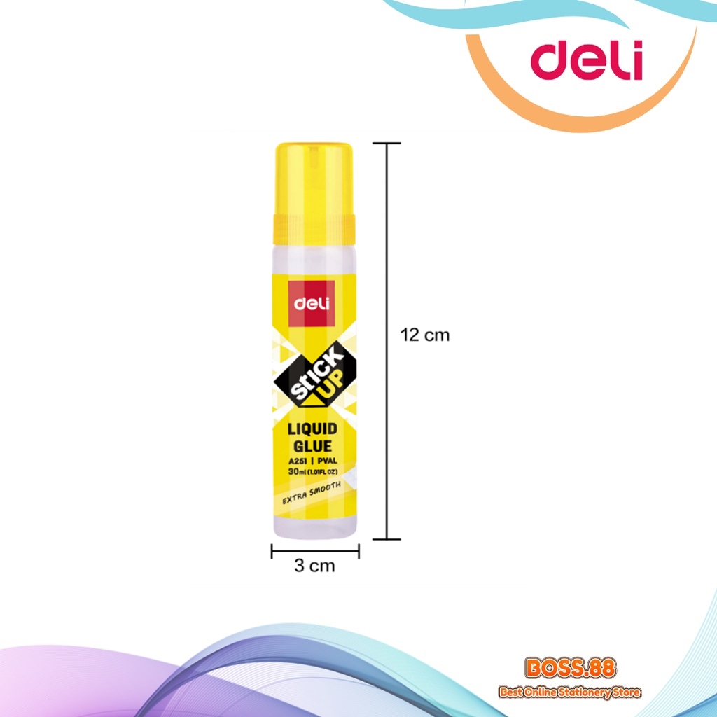

LIQUID GLUE / LEM CAIR DELI 30 ML A-251 (1 PCS)
