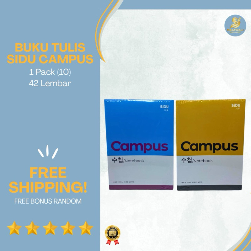 

Buku Tulis Sidu Campus 42 Lembar Harga Terjangkau | Free Bonus Random!!