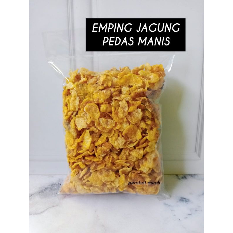

Jagung Geprek atau Emping Jagung Pedas 250gram