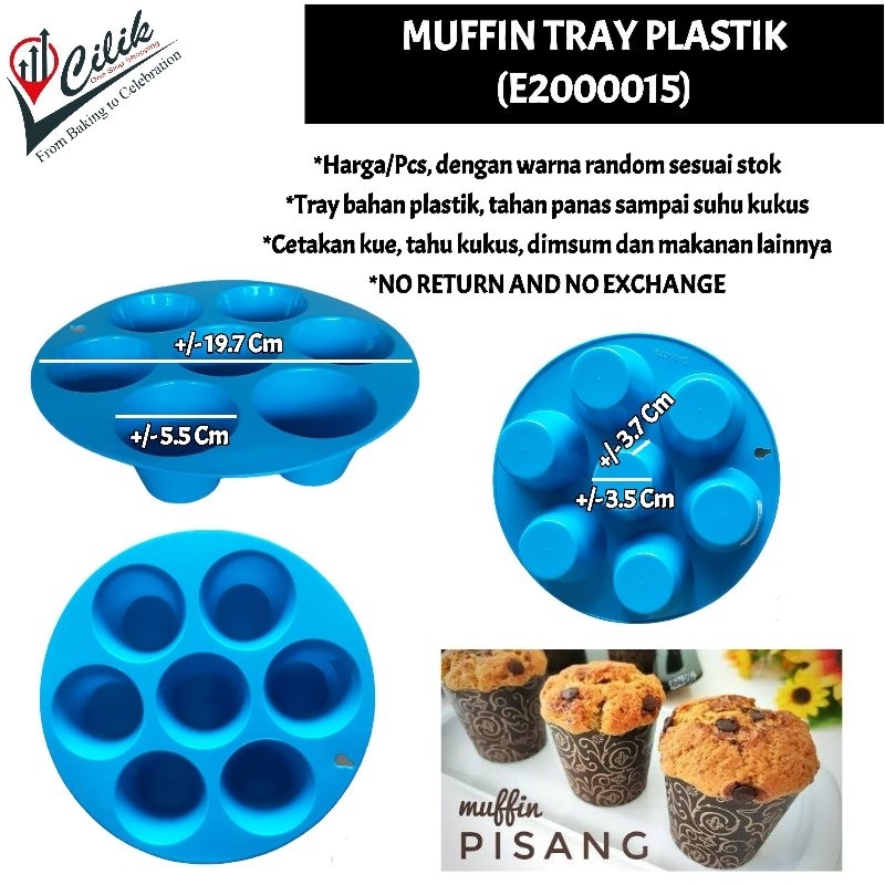 baking kitchen tool alat cetakan mold bahan plastik kukus muffin bolu kue tahu puding nutrijel agar 