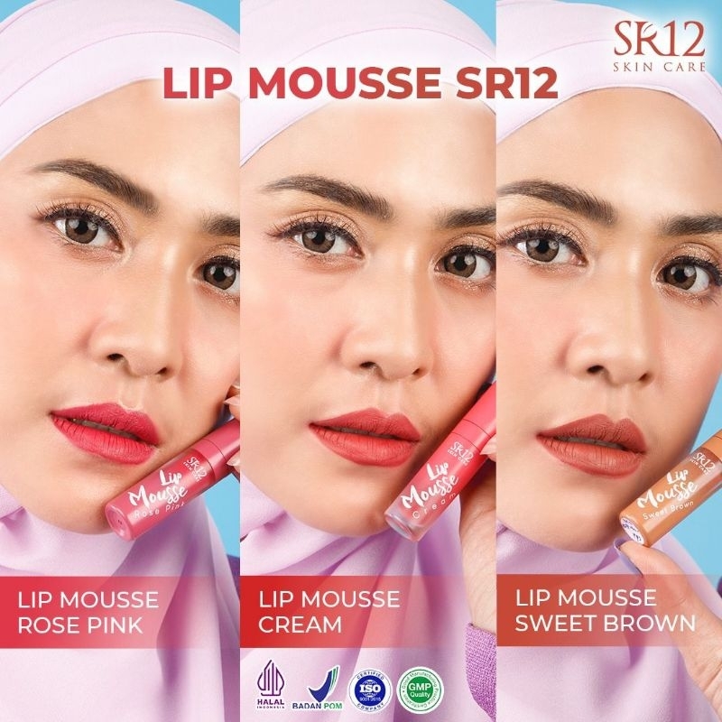 Lip Mousse by SR12 Skincare Indonesia