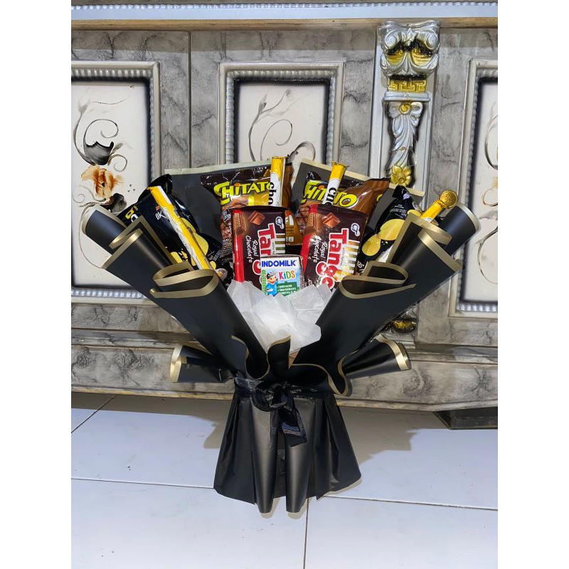 

[READY] Buket Snack Jumbo Hadiah Wisuda Lamaran Ulang Tahun Anniversary Valentine Hari Ibu