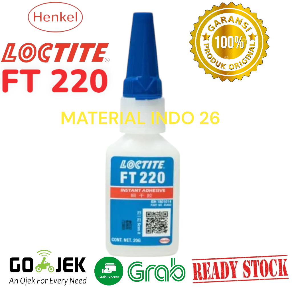 LEM SEPATU FT220 20GR ORIGINAL - LEM SERBAGUNA FT 220 20GRAM