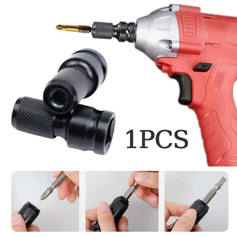 Adapter Impact Ke Bor/Hex Konektor Impact Driver/Konektor Mata Obeng Impact