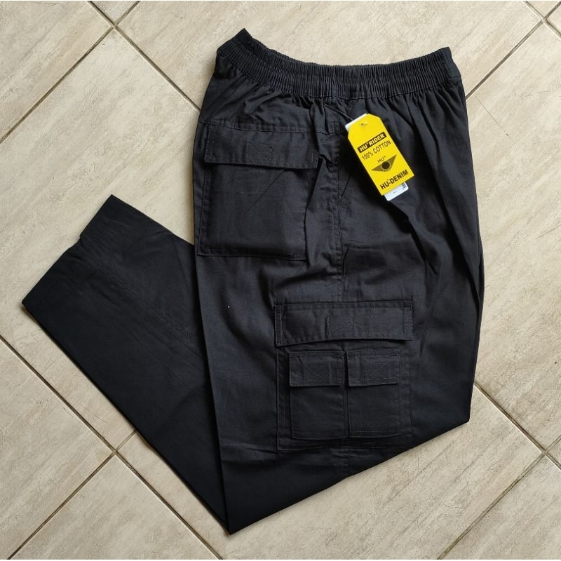 trt celana panjang cargo pria#wanita#celana pinggang karet#celana cargo pinggang karet#celana cargo