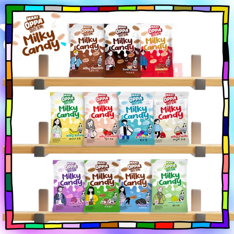 

PERMEN MARI OPPA MILKY CANDY 10pcs