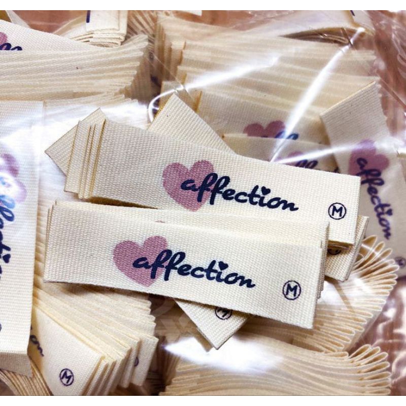 

Label Baju / Label katun Printing Full Colour