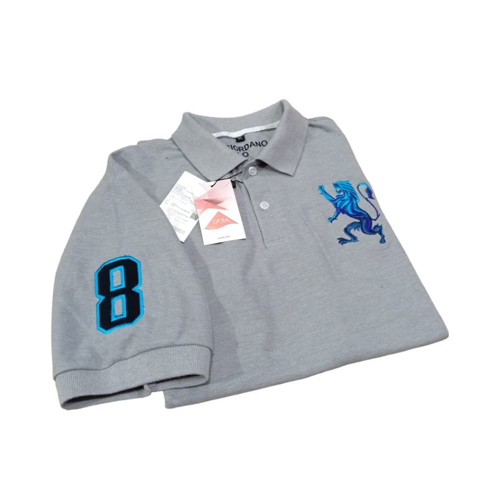 G*ORDANO KERAH PRIA 3D LION SINGA/KERAH PRIA SINGA POLO SHIRT