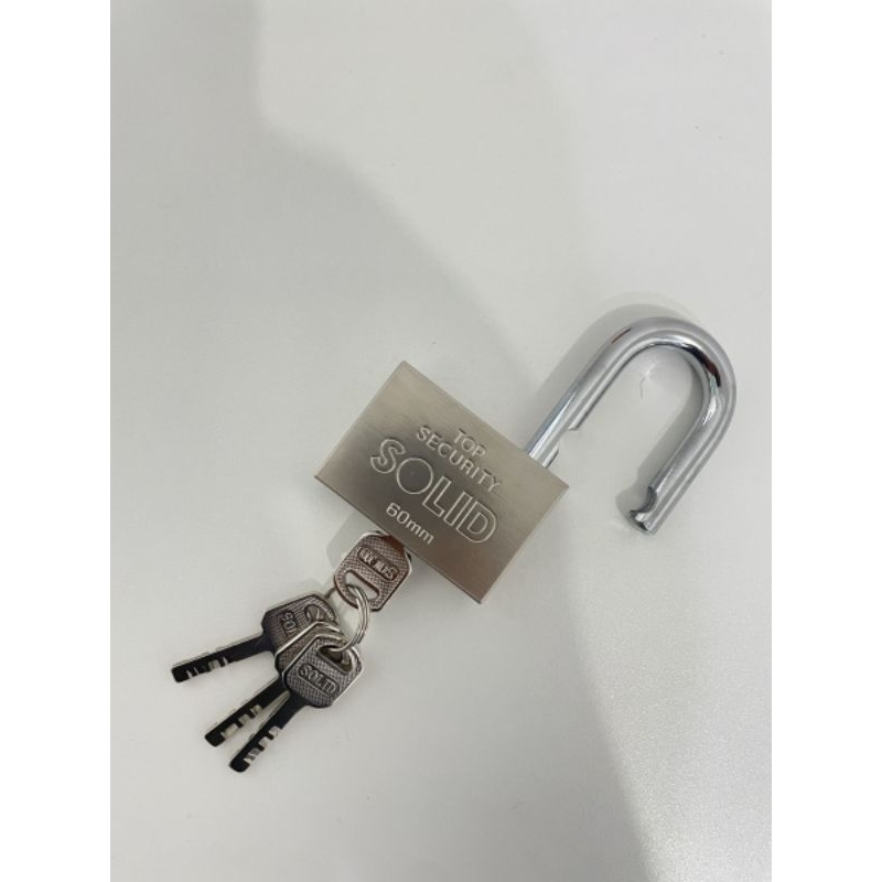 GEMBOK SOLID PENDEK KOTAK 809-60 MM SN