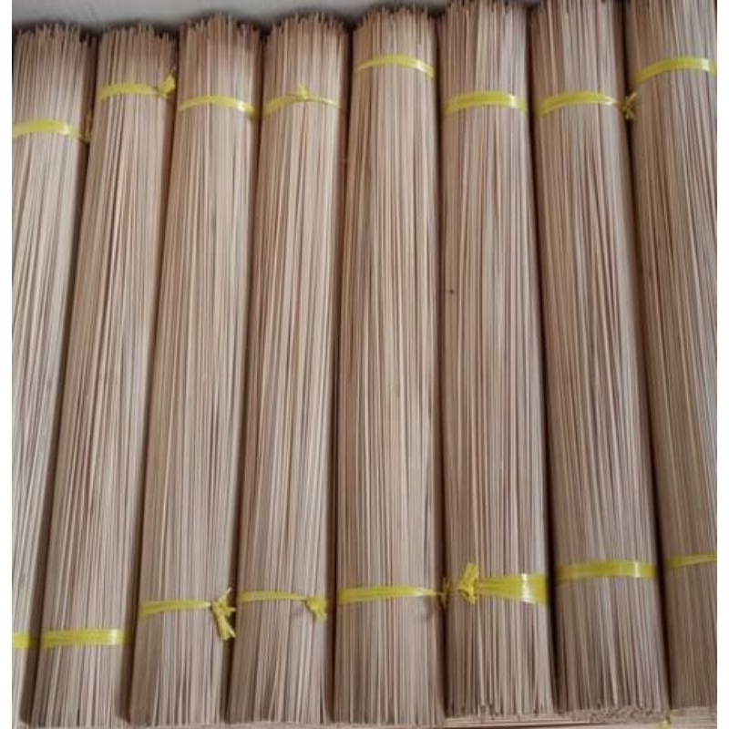 Ruji sangkar 2mm panjang 55cm isi 1000 bahan bambu kualitas semi kulitan