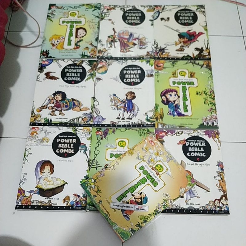 Komik Power Bible 1-10 tamat, Mix, TS