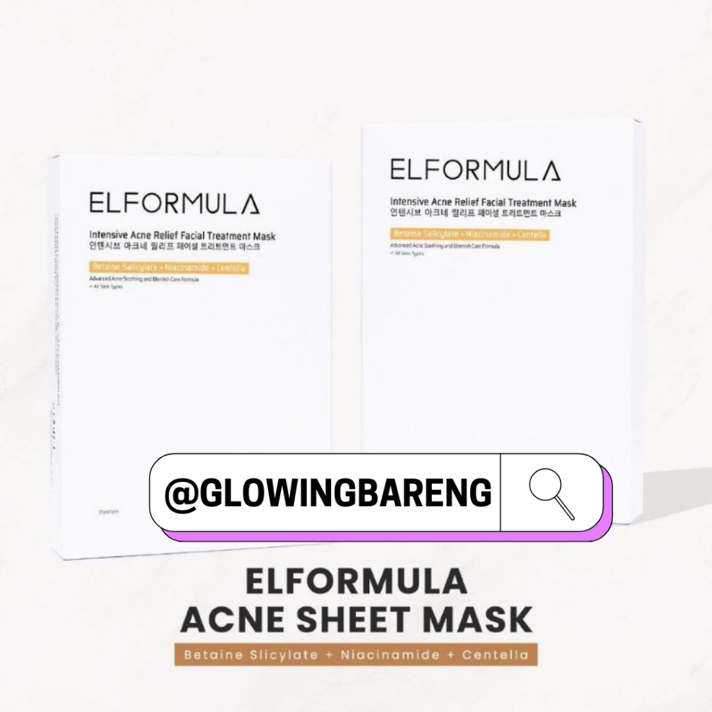 ELFormula Intensive Acne Relief Facial Treatment Mask