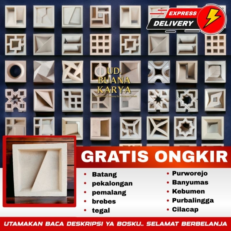 [ MURAH ] Roster Beton Loster Beton minimalis Putih