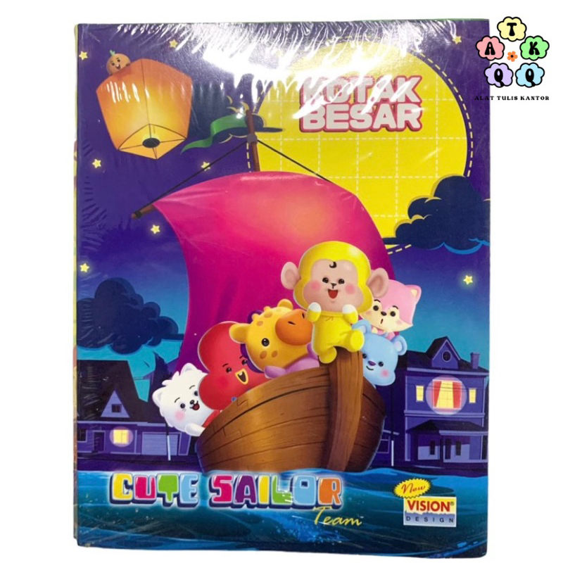 

BUKU KOTAK BESAR/BUKU KOTAK BESAR VISION/BUKU KOTAK MURAH/BUKU KOTAK ISI 30lbr