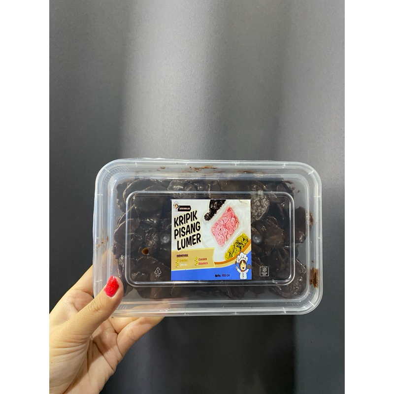 

Kripik pisang lumer rasa chocolate isi 150 gr