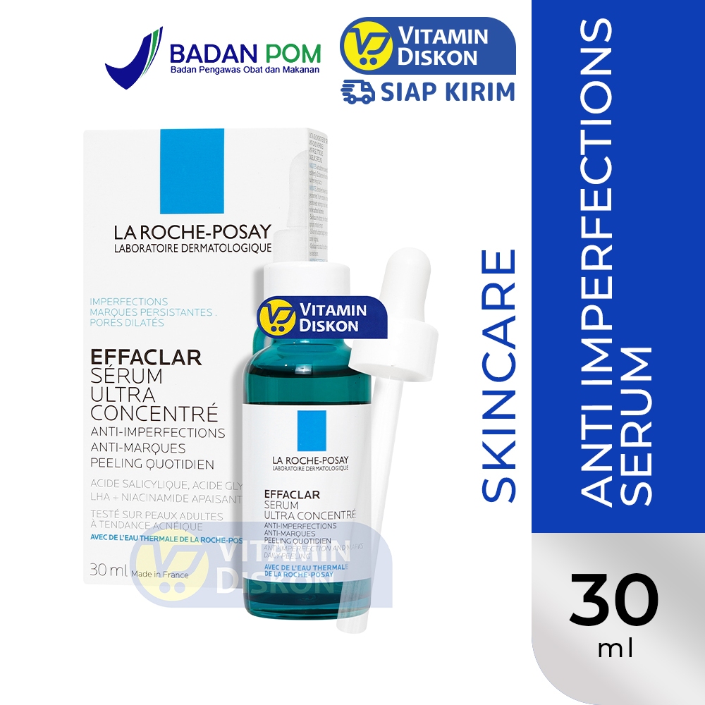 LA ROCHE POSAY EFFACLAR SERUM ULTRA CONCENTRE ANTI IMPERFECTION AND MARKS DAILY PEELING 30 ML