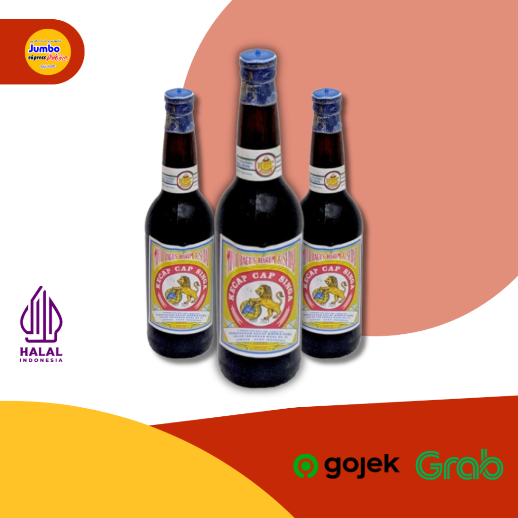 

KECAP ASIN MANIS CAP SINGA MEDAN ASLI MIE GORENG NASI GORENG SATE