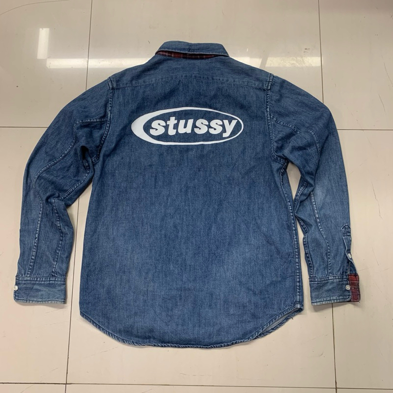 kemeja stussy vintage original